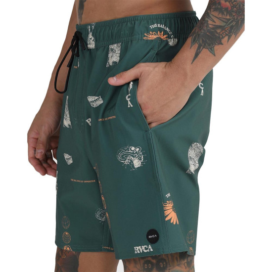 RVCA Ανδρικό μαγιό Va Pigment - Elastic Shorts For Men